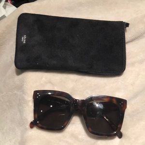 Celine xl sunglasses authentic tortoise color